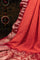 Bandhani Silk Buttis Red Saree