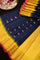 Coimbatore Silk Buttis Navy Blue Saree