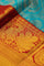 Kancheepuram Silk Brocade Sky Blue Saree