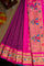 Gadwal Silk Magenta Saree