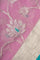 Zari Kota Cotton Rose Pink Saree