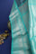 Kancheepuram Silk Teal Grey Saree