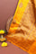 Matka Silk Yellow Saree