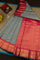 Venkatagiri Silk Black and Cream Saree