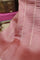 Banarasi Matka Silk Onion Pink Saree