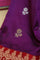 Banarasi Silk Purple Saree