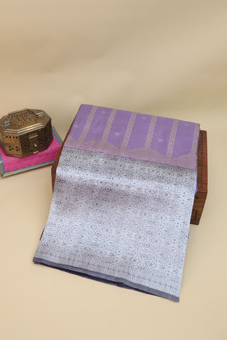 Banarasi Silk Lavender Saree