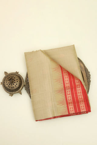 Kuppadam Sico Cream Saree