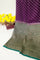 Banarasi Georgette Purple Saree