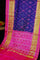 Patola Silk Royal Blue Saree