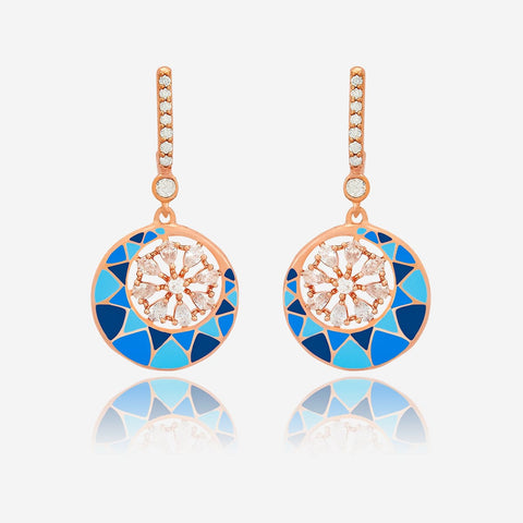 Meenakari Zircon Earring 169728