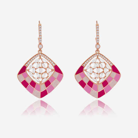 Meenakari Zircon Earring 169721