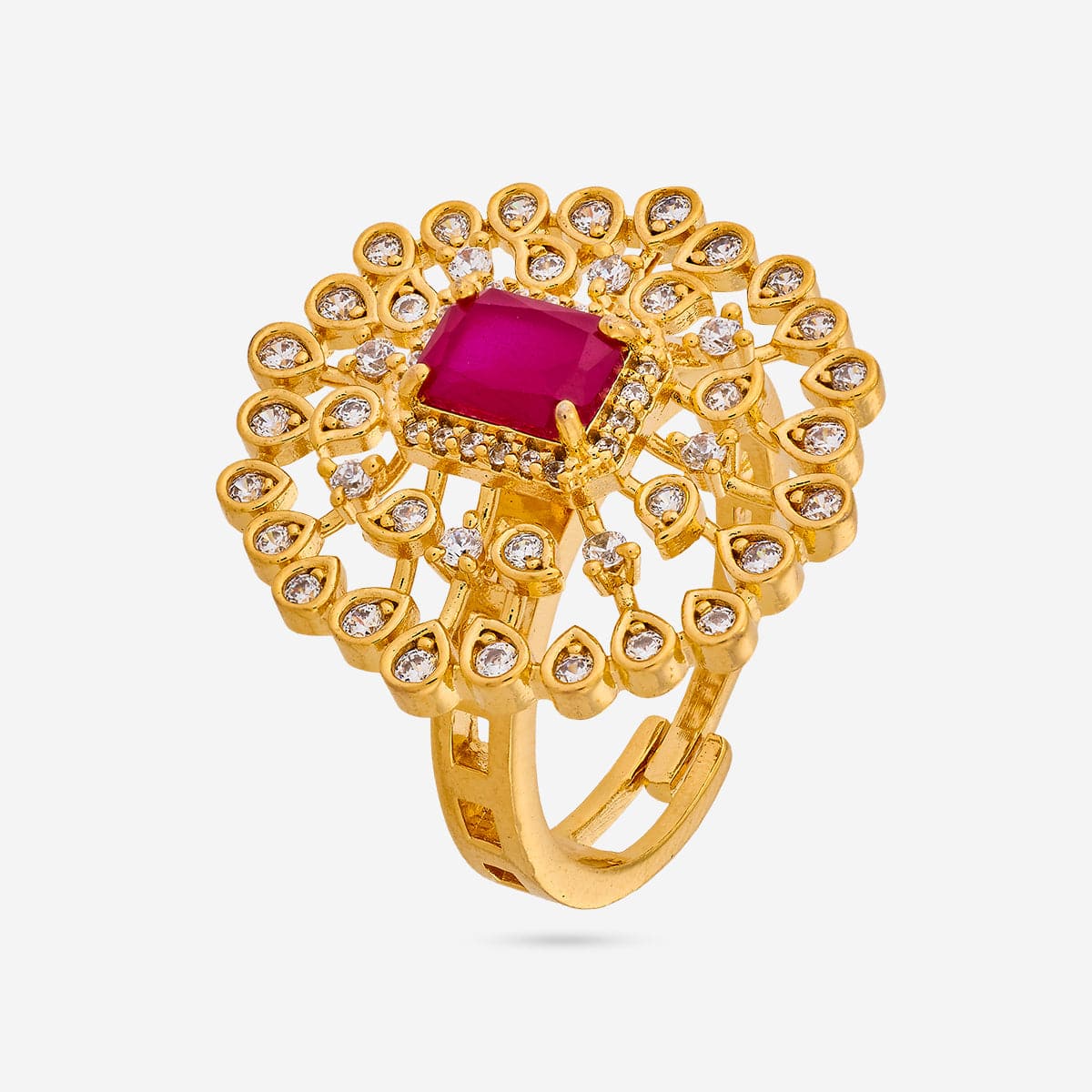Zircon Finger Ring 193156