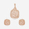 Zircon Pendant Earring 195229